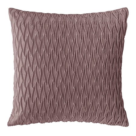 Almofada com enchimento Jolitex 43x43cm Dunas Rosa Queimado