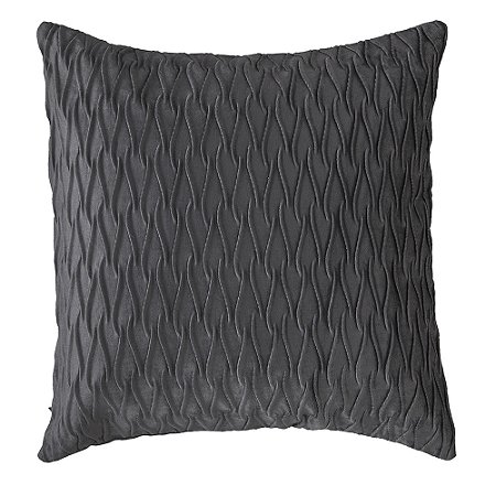 Capa de Almofada Jolitex 43x43cm Dunas Cinza