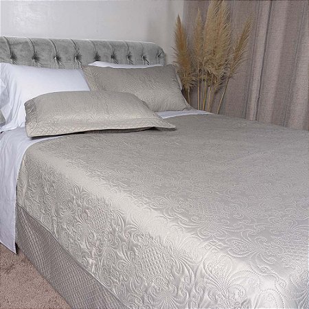 Colcha Queen Size Provence 3 Peças Fendi
