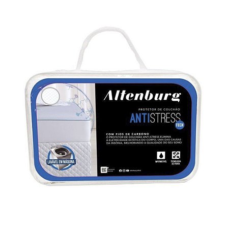 Protetor de Colchão Queen Size Antistress Altenburg Impermeável