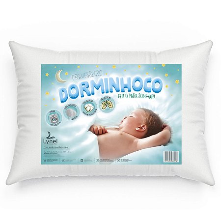 Travesseiro Infantil Dorminhoco 30x40cm Lynel