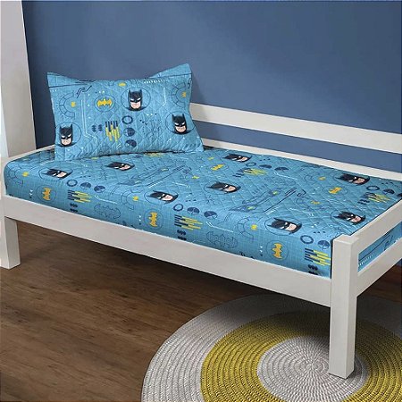 Colcha Sleep Solteiro 2 Peças Batman Lepper