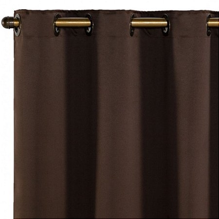 Cortina Blackout de Tecido Liso 2.60 x 1.80Mts Vivalutex Lisboa Tabaco