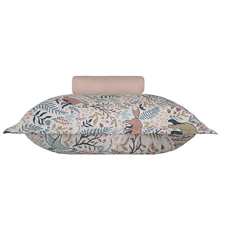 Jogo de Lençol e Fronha Solteiro Bella Enxovais 2 Peças Bella Twist Anne