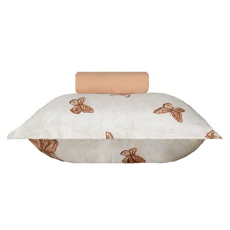 Jogo de Lençol e Fronha Solteiro Bella Enxovais 2 Peças Bella Twist Diana