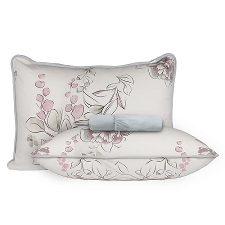 Jogo de Cama Queen Size Malha 3 Peças BBC Têxtil Verde