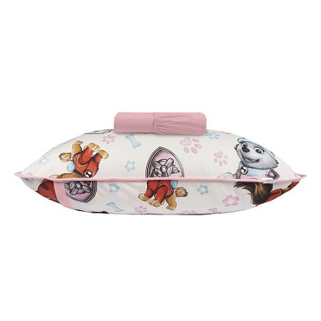 Jogo de Cama Solteiro Malha 2 Peças BBC Têxtil Dog Rosa