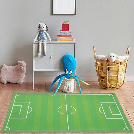 Tapete Infantil Jolitex Joy Futebol 70x100cm