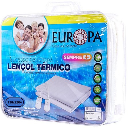 Lençol Térmico Queen 3 Temperaturas Europa