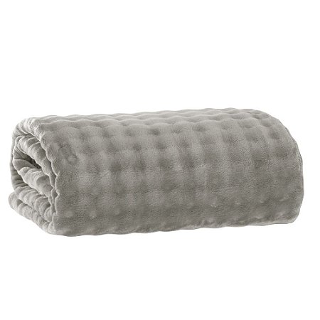 Cobertor Queen Size Corttex Living Art  Chamonix 220x240cm Bege