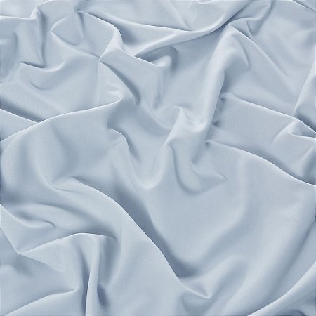 Lençol Avulso Solteiro Jolitex Toque de Seda Liso Azul