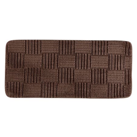 Tapete Passadeira Aconchego Corttex 45x100cm Marrom