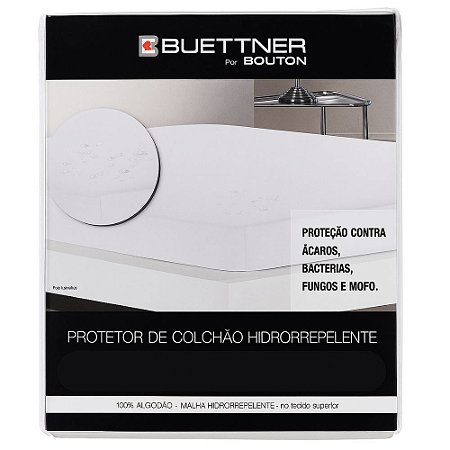 Protetor de Colchão Impermeável Queen Size Algodão Buettner