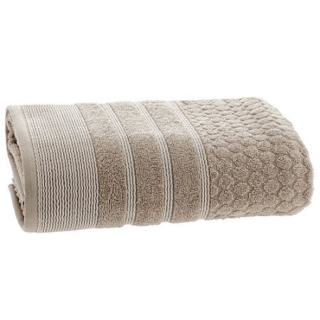 Toalha de Banho Treviso Corttex 70x140cm 450 g/m² Bege