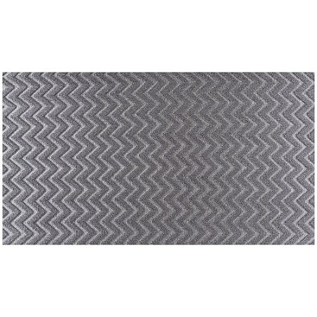 Tapete Corttex Atlanta 60x100cm Antiderrapante Listras Grafite