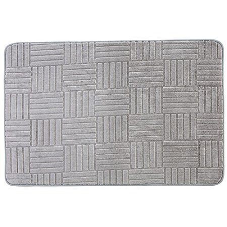 Tapete Corttex Tóquio 140x200cm Antiderrapante Listras Cinza