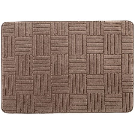 Tapete Corttex Tóquio 140x200cm Antiderrapante Listras Marrom