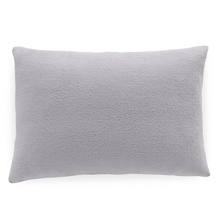 Fronha de Plush Hedrons Inove Cinza Cromo