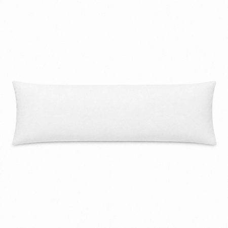 Fronha Body Pillow 200 Fios Lynel 130x40cm Althea White Adrian