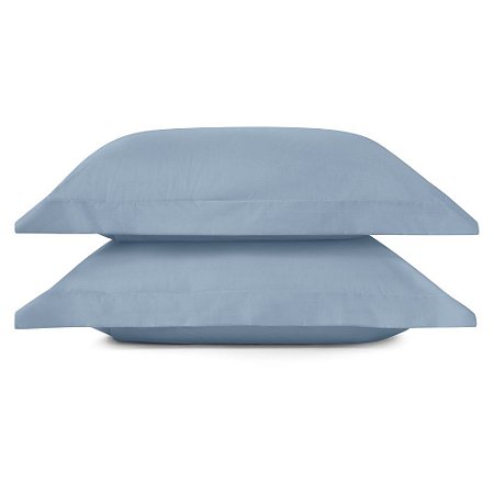 Par de Fronhas 200 Fios Lynel 50x70cm Althea Azul Ayala