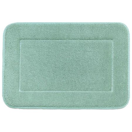 Tapete para Banheiro Coralis Jolitex Antiderrapante Macio 50x70cm Verde