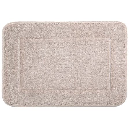 Tapete para Banheiro Coralis Jolitex Antiderrapante Macio 50x70cm Bege
