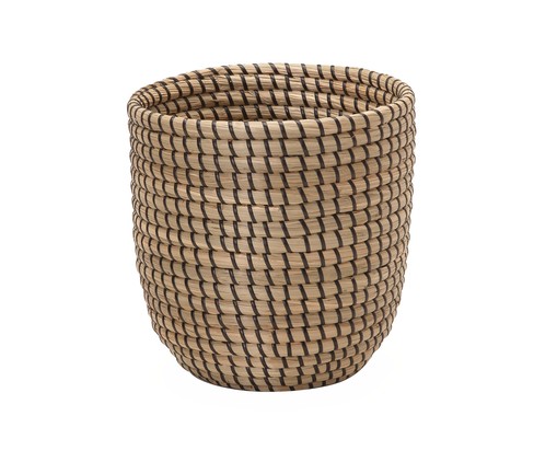 Cachepot Decorativo Em Fibra Natural