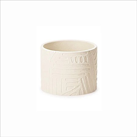 Vaso Decorativo Cachepot em Cimento Grande