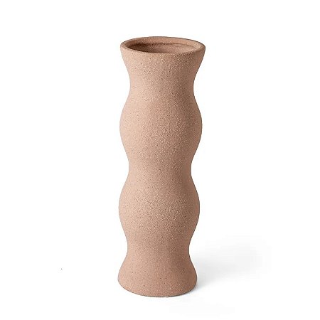 Vaso em Cerâmica Rústica Grande