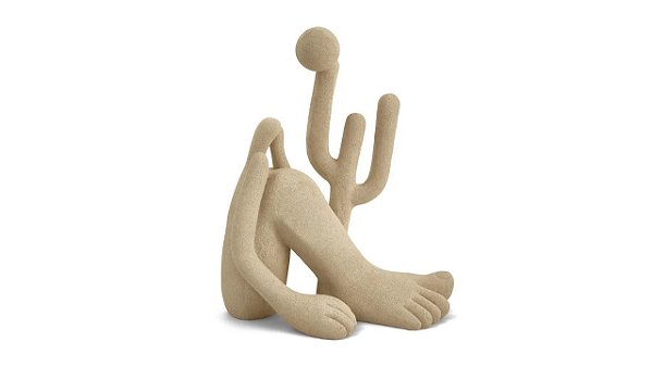 Escultura em Poliresina Abaporu Bege