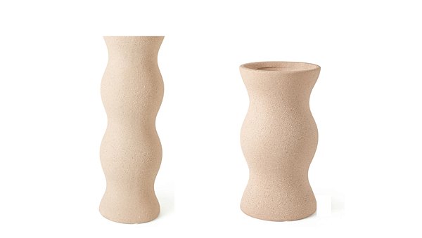 Kit Vaso em Cerâmica Rústica