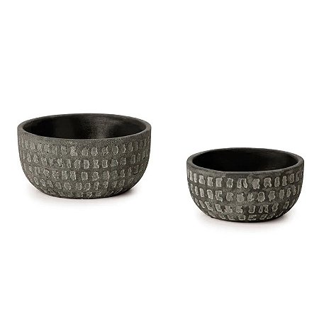 Kit Vaso Decorativo Cachepot