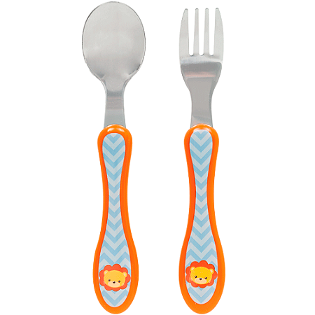 Kit Talheres Animal Fun