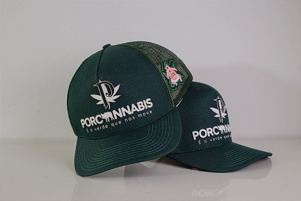 Boné Trucker Verde