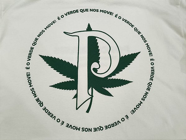 Camiseta Off White - Planta