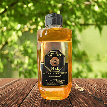 Mel da Abelha Apis Mellifera - Florada Silvestre