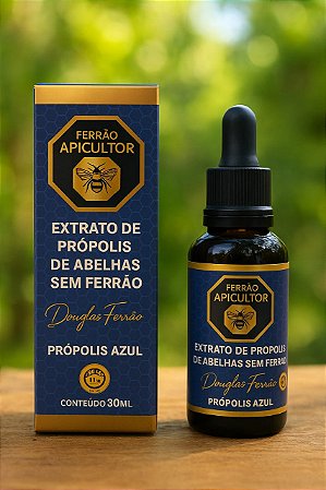 PRÓPOLIS AZUL – Edição Limitada • Lote Numerado • Primeira do Brasil Registrada no MAPA