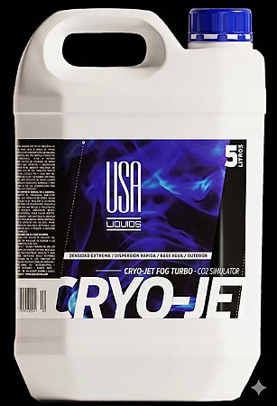 USA CRYO-JET TURBO FOG 5 LITROS