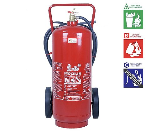 extintor industrial espuma mecanica 50l