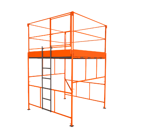 Andaime Completo 5 Metros De Altura Art/nbr