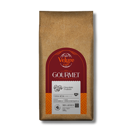 CAFÉ GOURMET CHOCOLATE TRUFADO 1KG - MOÍDO OU EM GRÃOS