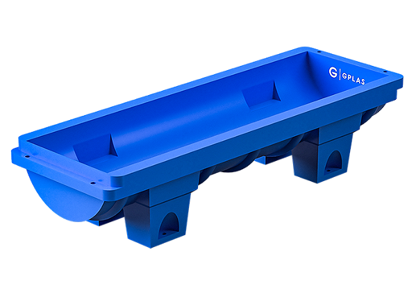 Cocho Canaleta 230 litros