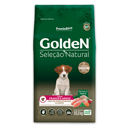 GOLDEN SELECAO NATURAL CAES FILHOTES MINI BITS