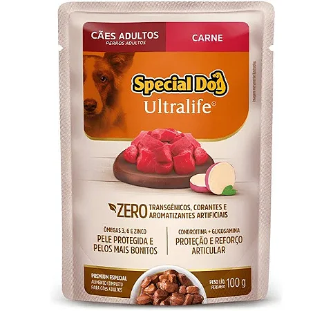 SPECIAL DOG SACHE ULTRALIFE ADULTOS - CARNE 100 G