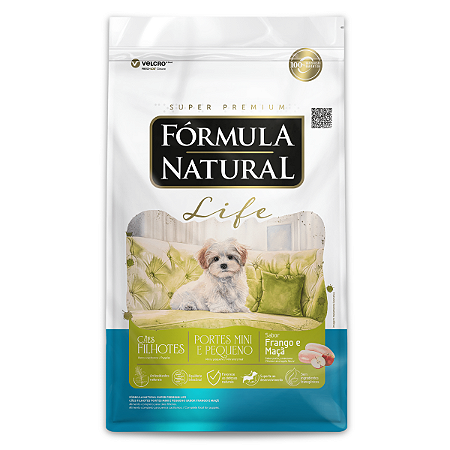 FORMULA NATURAL LIFE CAES FILHOTES MINI/PEQUENO PORTE
