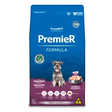 PREMIER FÓRMULA MINI BITS CÃES ADULTOS RAÇAS PEQUENAS - FRANGO