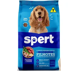 SPERT PREMIUM ESPECIAL CÃES FILHOTES TODOS OS PORTES FRANGO E CARNE
