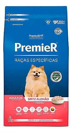 PREMIER RACAS ESPECÍFICAS - SPITZ ALEMÃO ADULTO