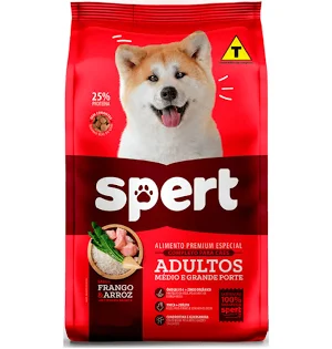 SPERT PREMIUM ESPECIAL CÃES ADULTOS MÉDIO E GRANDE PORTE