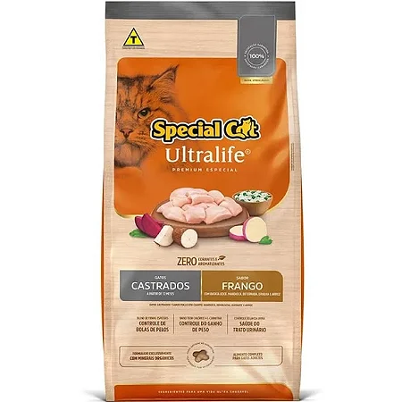 SPECIAL CAT ULTRALIFE CASTRADOS FRANGO